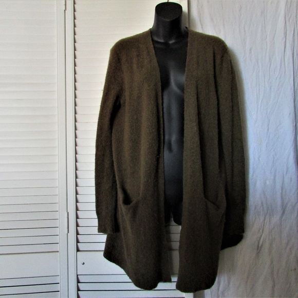Madewell Sweaters - Madewell olive long cardigan extra small